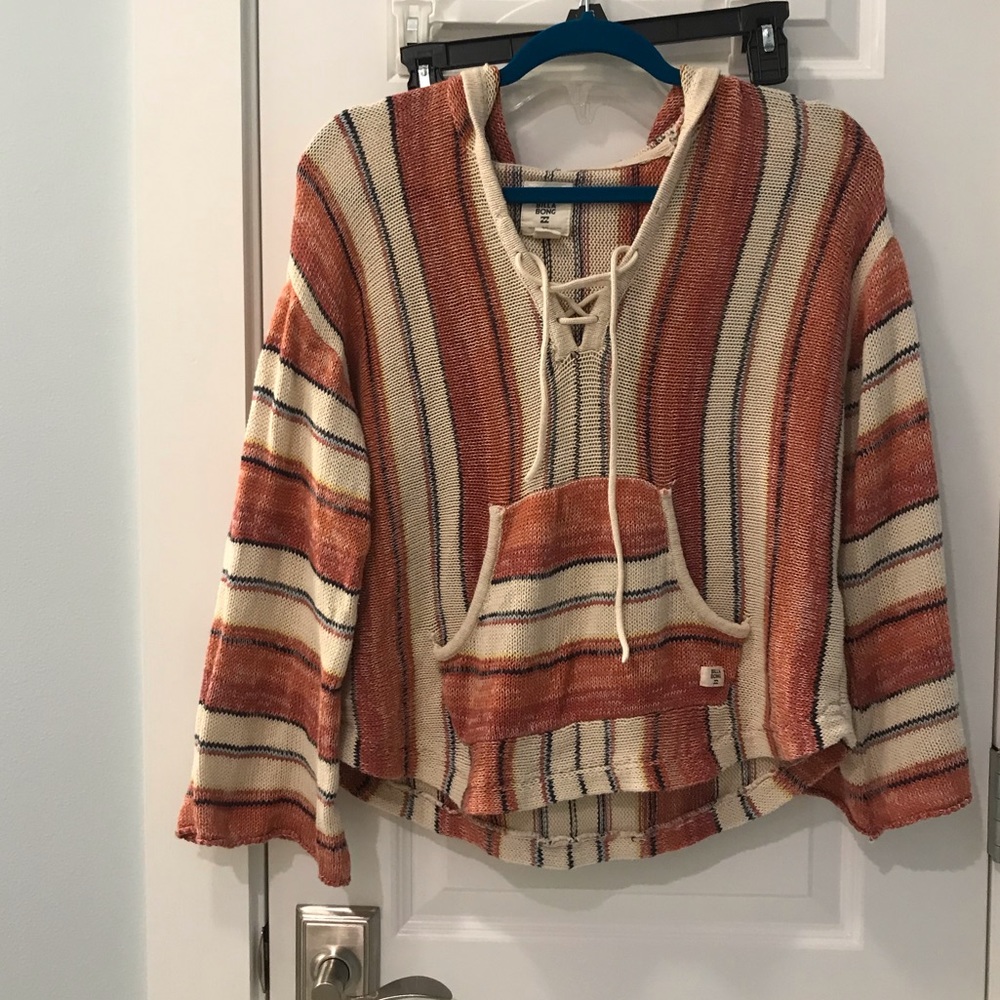 billabong hoodie! size L